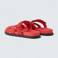 Chypre Sandals 'Rose Vermillon'