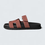 Chypre Sandals 'Rose Antique'