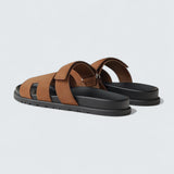 Chypre Sandals 'Brun Fumé'