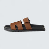 Chypre Sandals 'Brun Fumé'