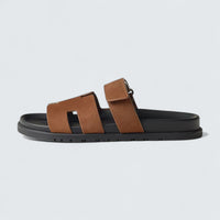 Chypre Sandals 'Brun Fumé'