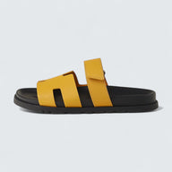Chypre Sandals 'Jaune Topaze'