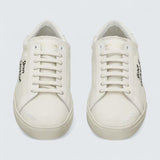 Saint Laurent Court Classic SL/06 Embroidered Sneakers 'Cream'