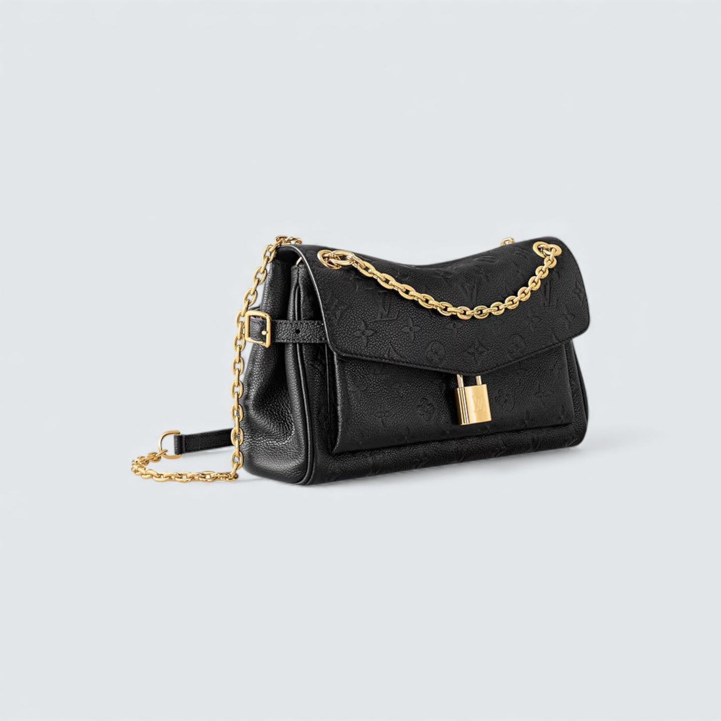 Anytime Flap Bag ’Black Monogram Empreinte’