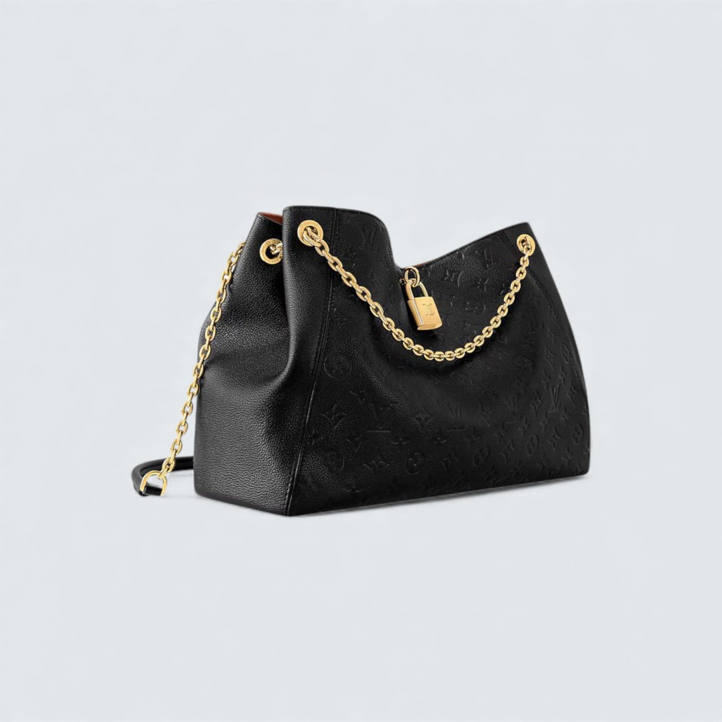 Anytime MM ’Black Monogram Empreinte’