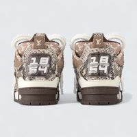 LV Skate Sneaker 'Brown/White'