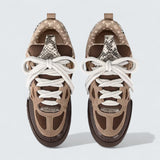 LV Skate Sneaker 'Brown/White'