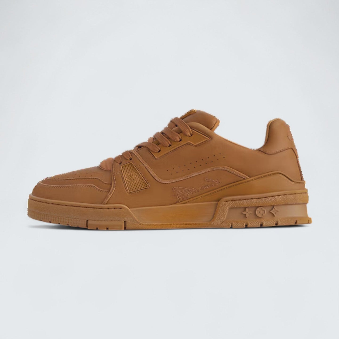 LV Trainer Distressed Sneaker 'Cognac'