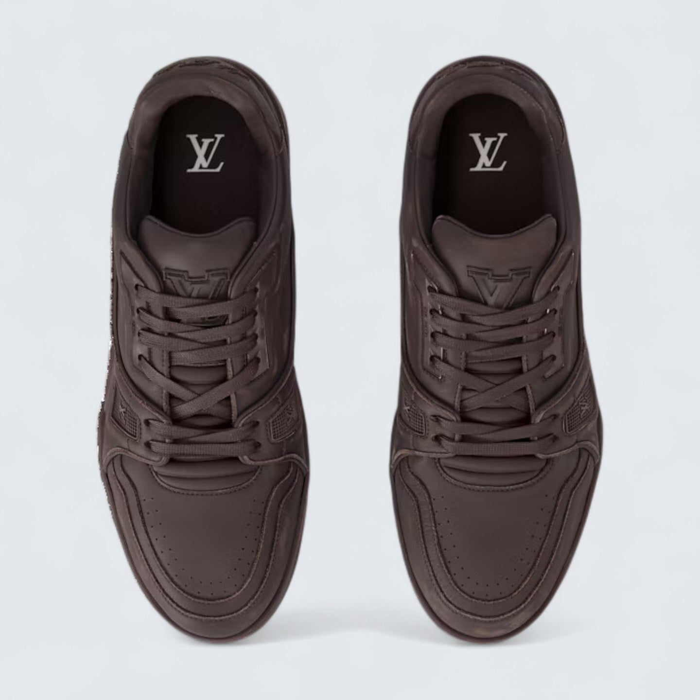 LV Trainer Distressed Sneaker 'Marron'