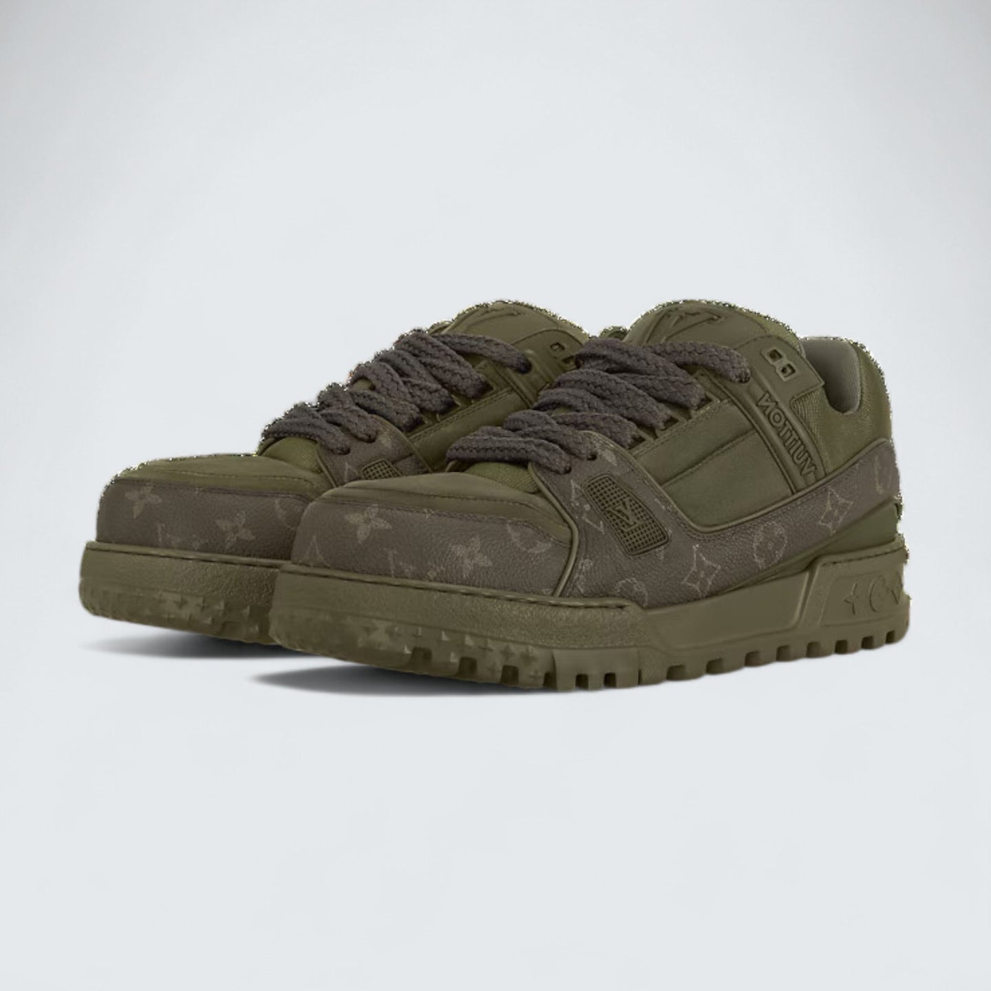 LV Trainer Maxi Sneaker 'Khaki Monogram'
