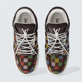 LV Trainer Maxi Sneaker 'Multicolor Damier'
