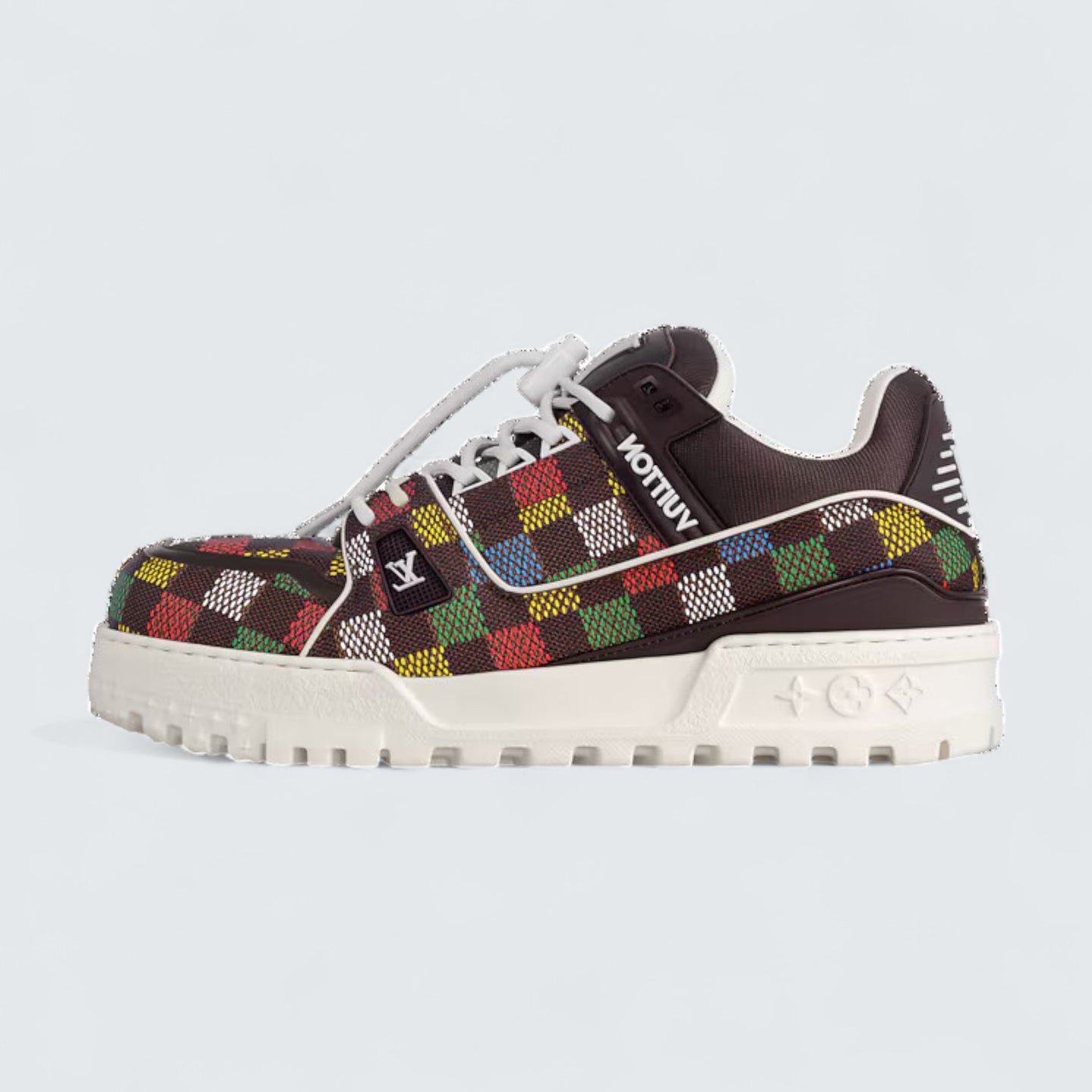 LV Trainer Maxi Sneaker 'Multicolor Damier'