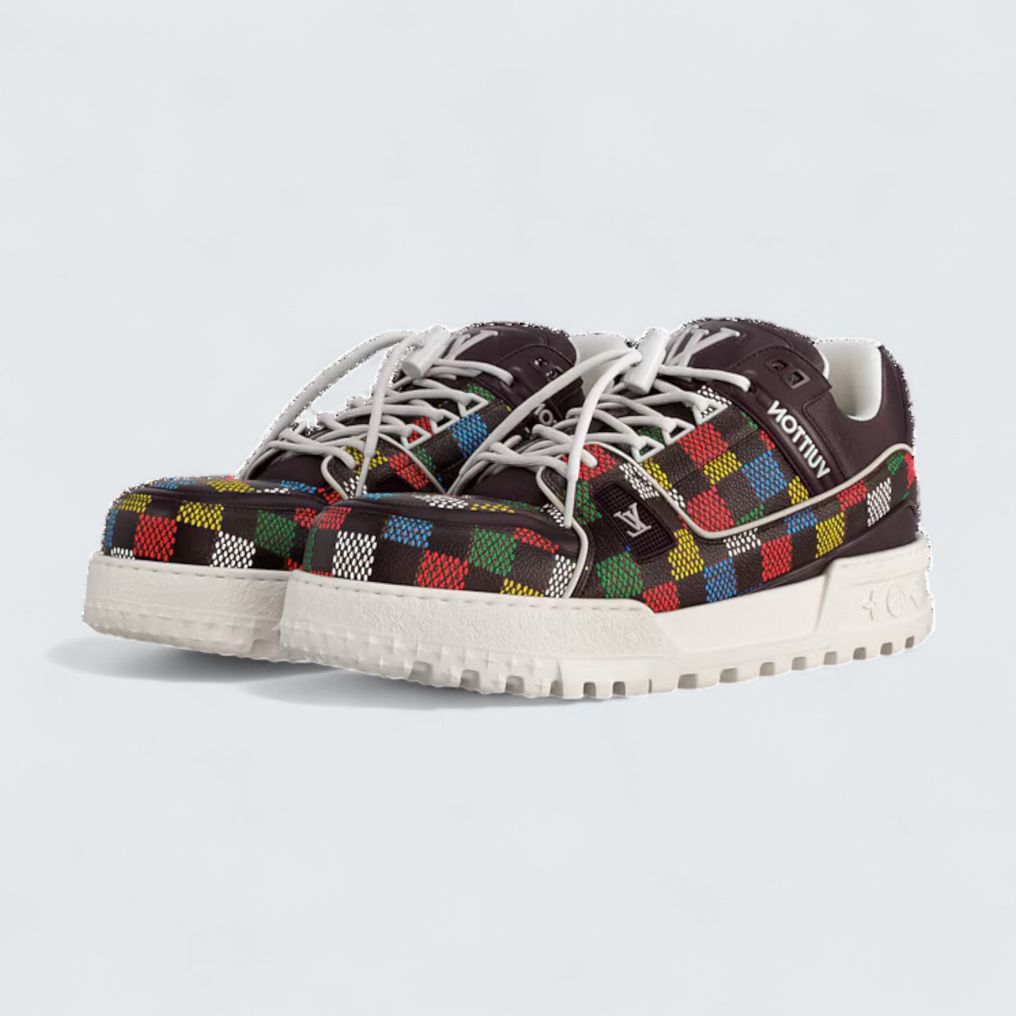 LV Trainer Maxi Sneaker 'Multicolor Damier'