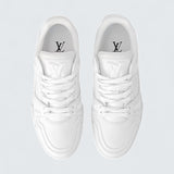 LV Trainer Distressed Sneaker 'White'