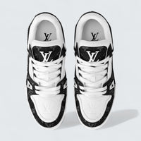 LV Trainer Sneaker 'Black Monogram Denim'