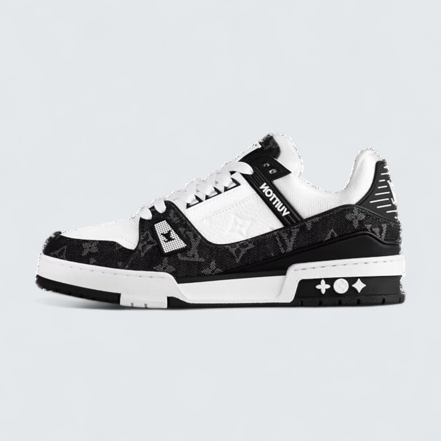 LV Trainer Sneaker 'Black Monogram Denim'