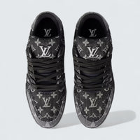 LV Trainer Sneaker 'Black Monogram Denim'