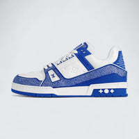 LV Trainer Sneaker 'White Blue'