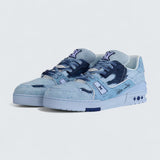 LV Trainer Sneaker 'Blue Monogram Denim'