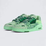 LV Trainer Sneaker 'Green Monogram Denim'