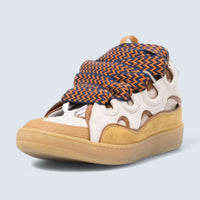 Curb Sneakers 'Beige Organic Leather'