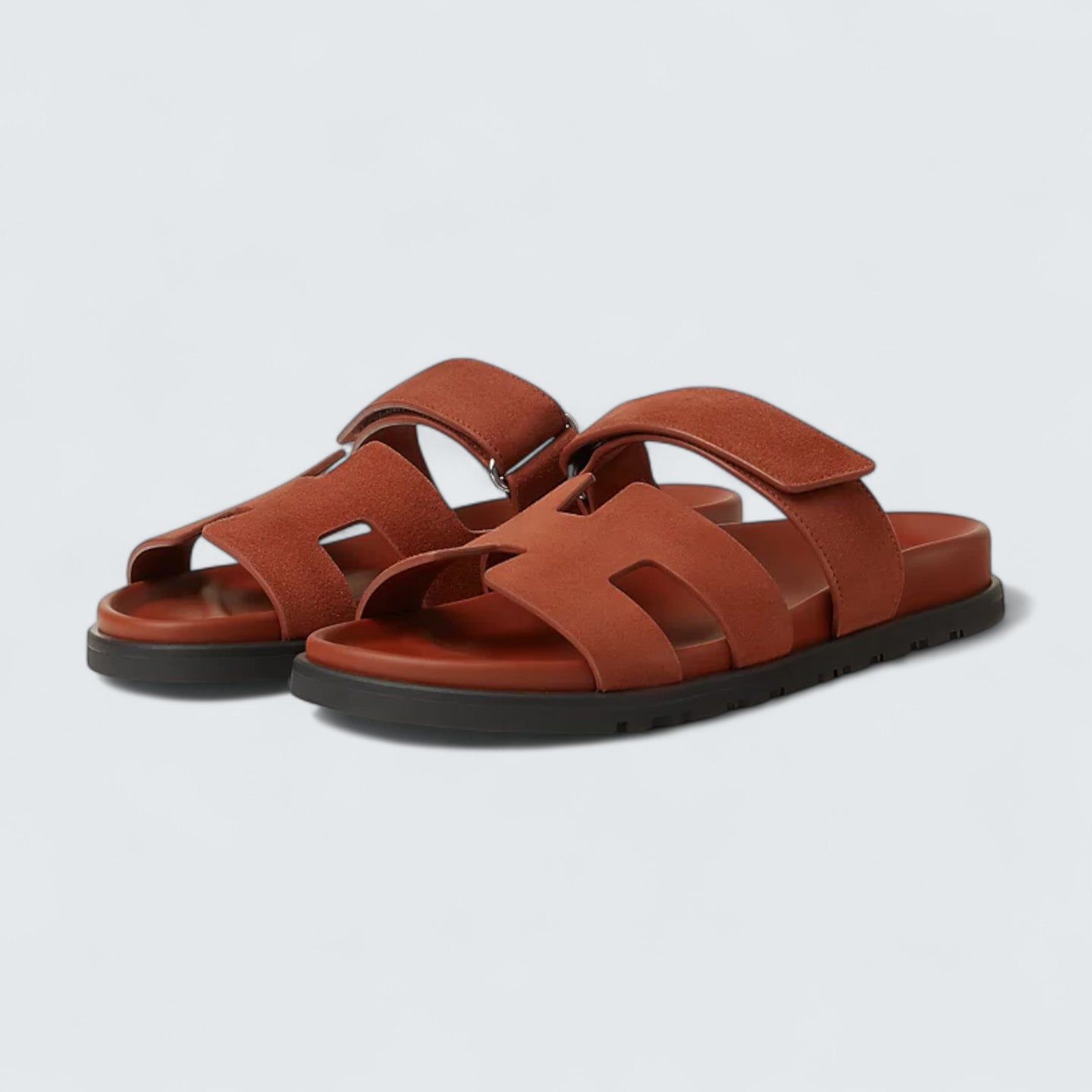 Chypre Sandals 'Marron Muscavado'