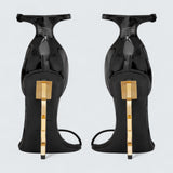 Opyum Sandals in Patent Leather