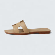 Oran Sandals 'Beige Lin'