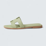 Oran Sandals 'Vert de Mer'
