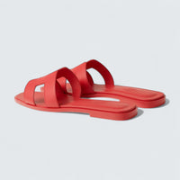 Oran Sandals 'Rose Vermillon'