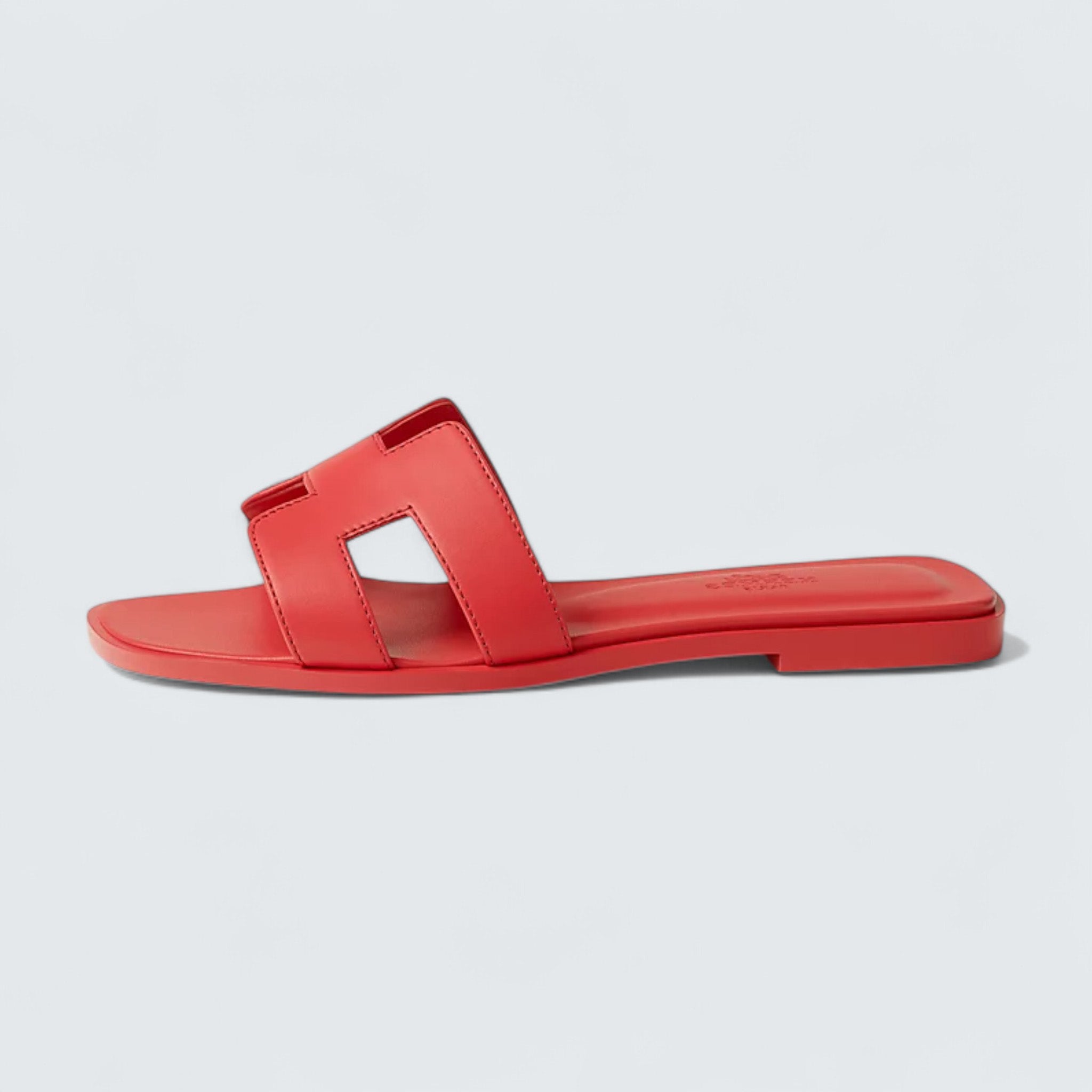 Oran Sandals 'Rose Vermillon'