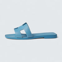 Oran Sandals 'Bleu Cameo'