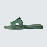 Oran Sandals 'Vert Lierre'