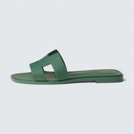 Oran Sandals 'Vert Lierre'