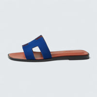 Oran Sandals 'Bleu Smalt'