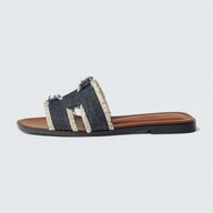 Oran Sandals 'Bleu Brut'