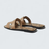 Oran Sandals 'Beige Argile'