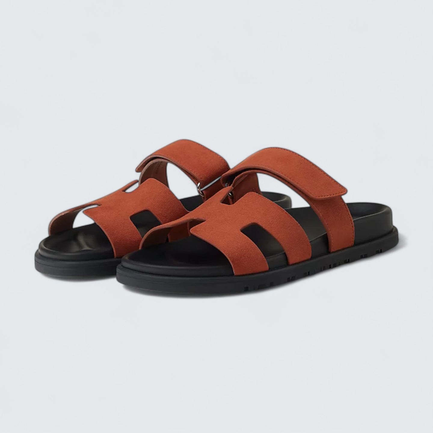 Chypre Sandals 'Orange Canyon'