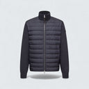 Padded Wool and Cashmere Zip Up Cardigan