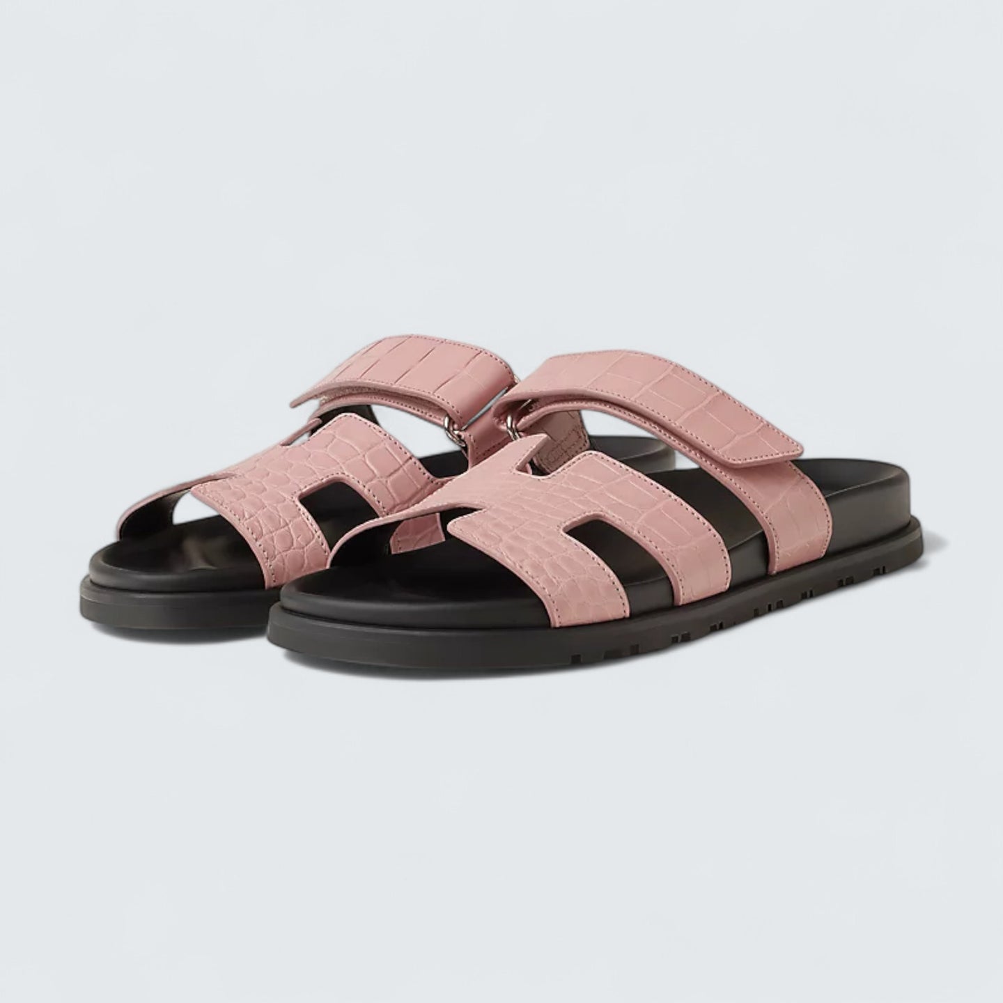 Chypre Sandals 'Rose Aquarelle'