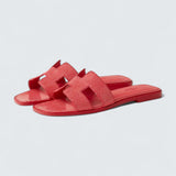 Oran Sandals 'Rose Vermillon'
