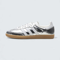 Samba OG “Silver Metallic Cracked Leather”