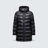 Suyen Hooded Mid Length Down Jacket