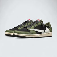Travis Scott x Air Jordan 1 Low OG 'Black Olive'