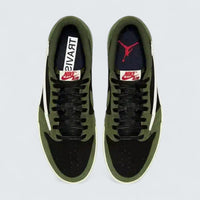 Travis Scott x Air Jordan 1 Low OG 'Black Olive'