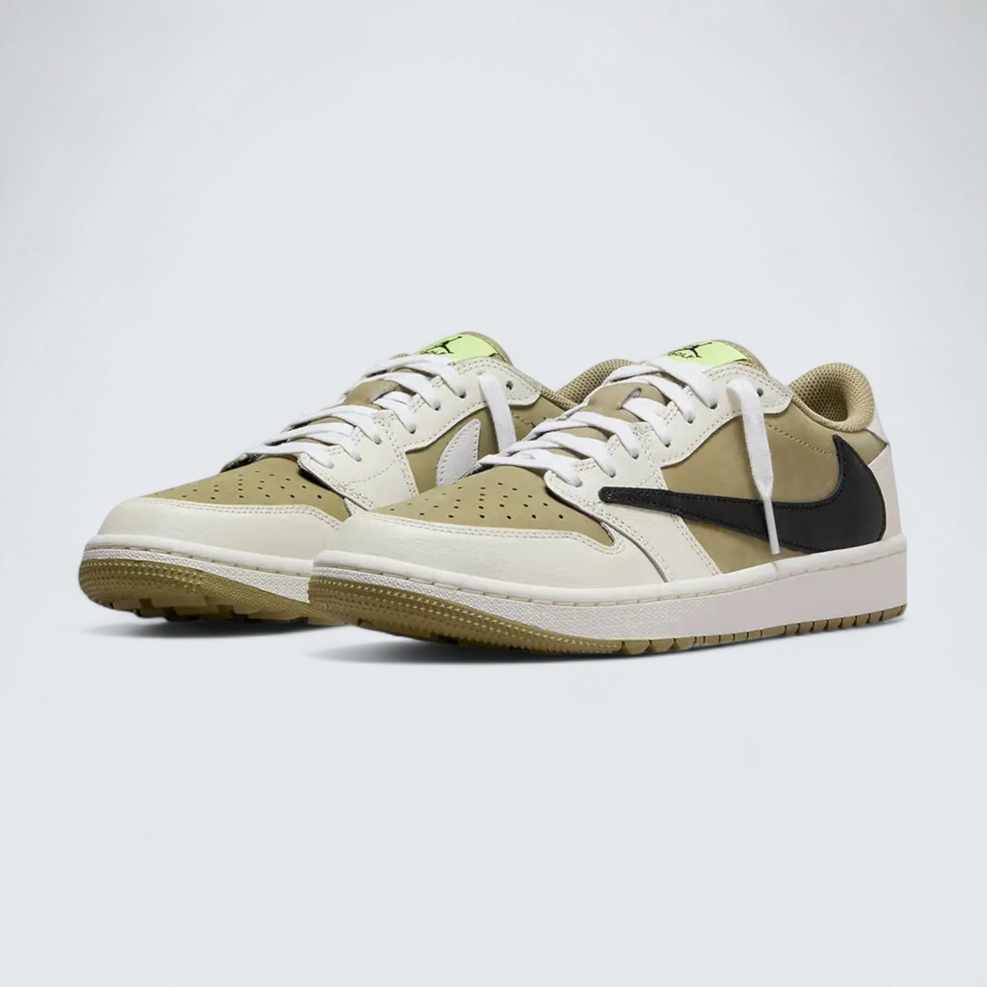 Travis Scott x Air Jordan 1 Low Golf 'Neutral Olive'