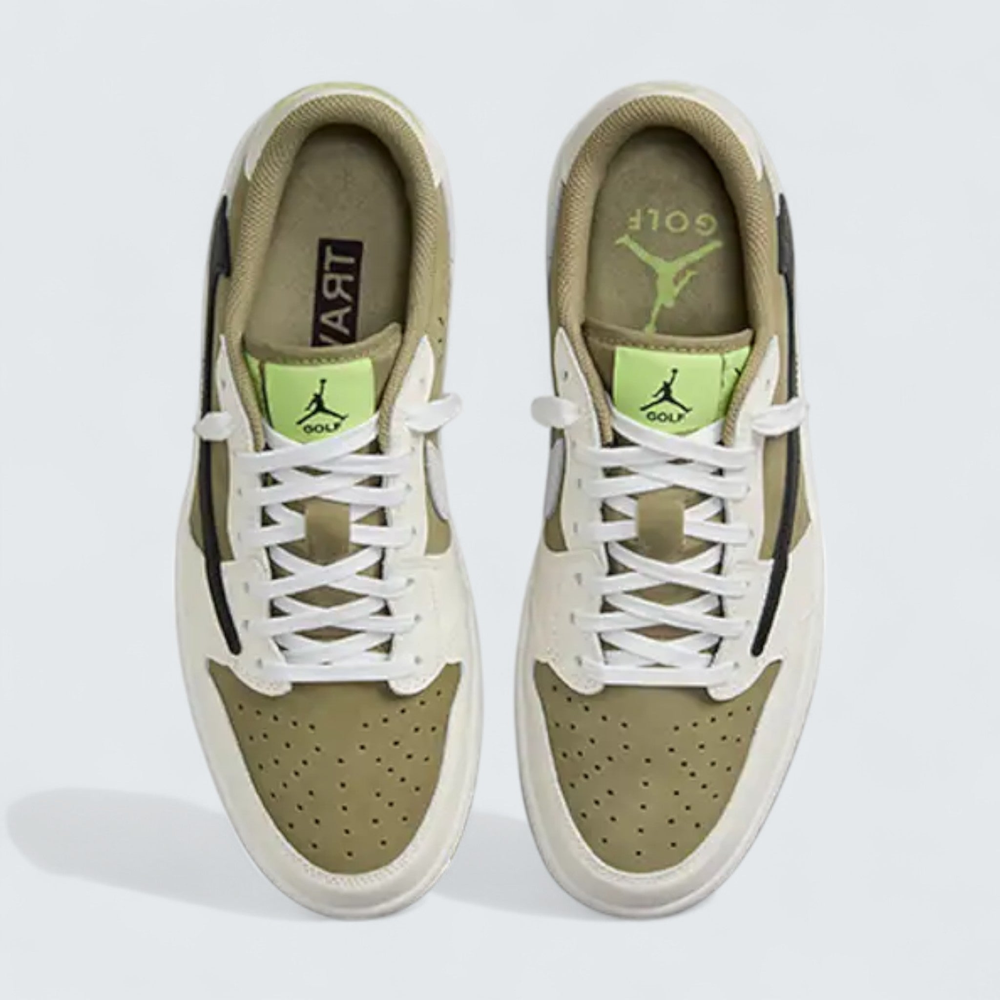 Travis Scott x Air Jordan 1 Low Golf 'Neutral Olive'