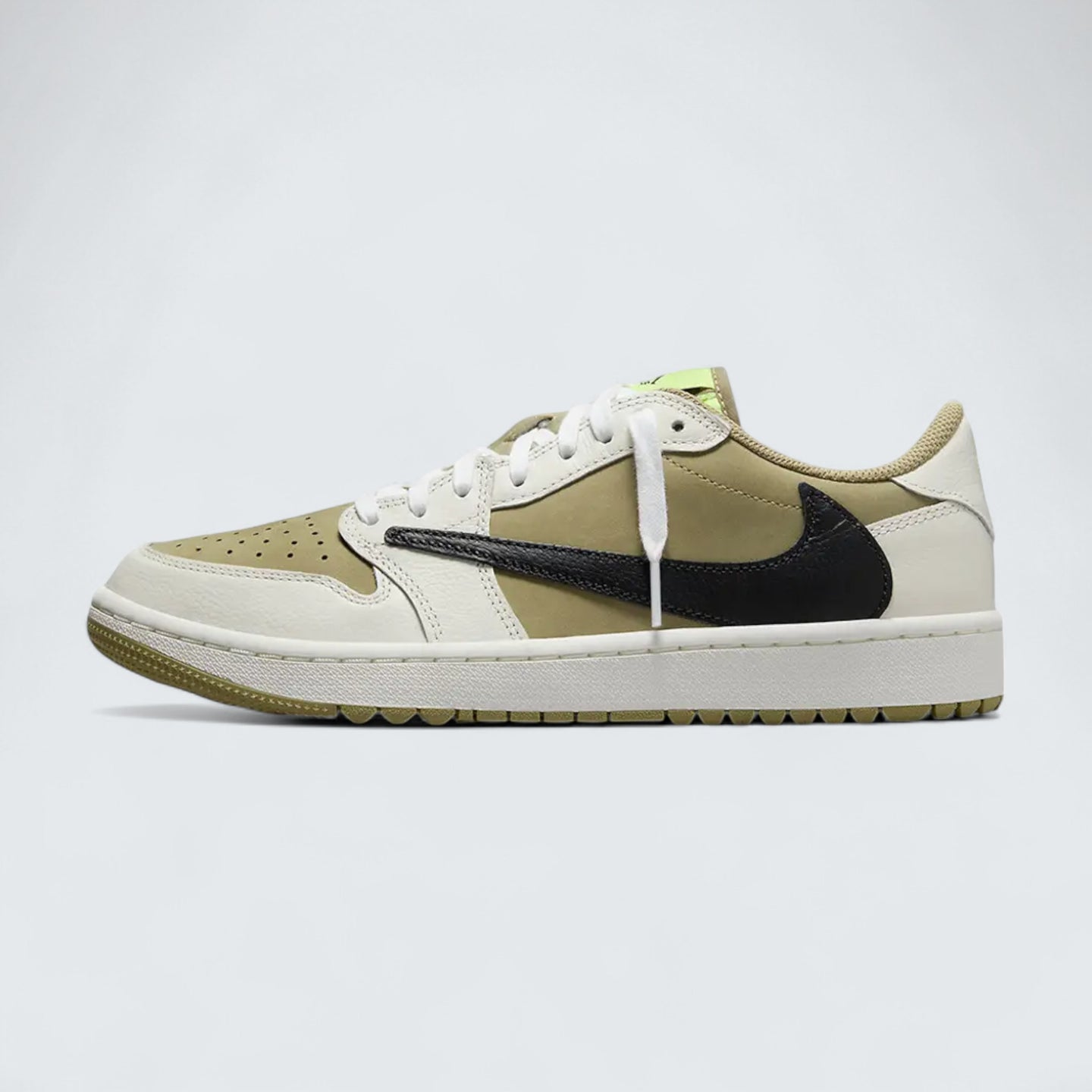 Travis Scott x Air Jordan 1 Low Golf 'Neutral Olive'