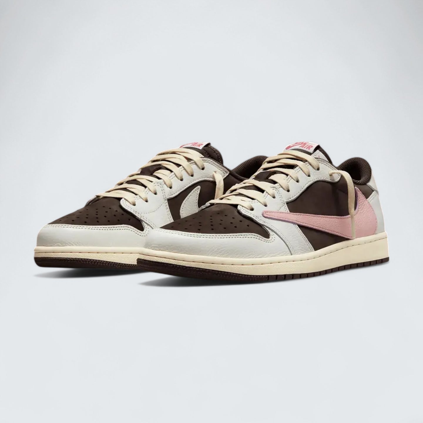 Travis Scott x Air Jordan 1 Low OG 'Dark Pony Pink Oxford'