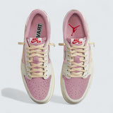 Travis Scott x Air Jordan 1 Low OG 'Sail Shy Pink'